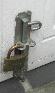 Make sure your house, car and garage are secure